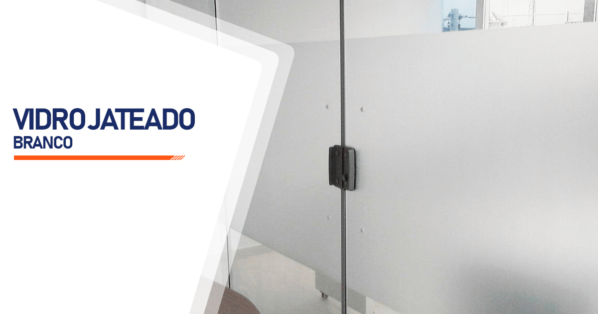 Vidro Jateado Branco Osasco